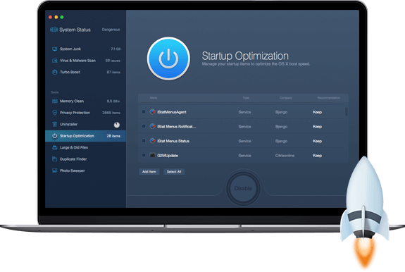 Macbooster 8 startup optimization
